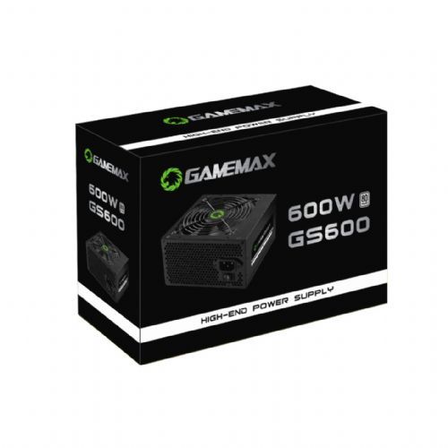 Fonte ATX Gamemax 600W 80Plus White PFC Ativo - GS600