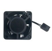 Fan Cooler para Gabinete 40X40x20mm 12V 3 Pinos Preto