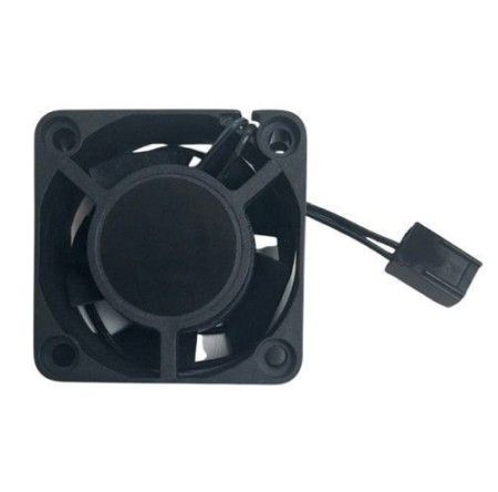 Fan Cooler para Gabinete 40X40x20mm 12V 3 Pinos Preto