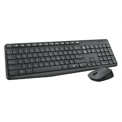 Kit Teclado e Mouse Sem Fio USB Logitech MK235
