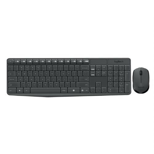 Kit Teclado e Mouse Sem Fio USB Logitech MK235