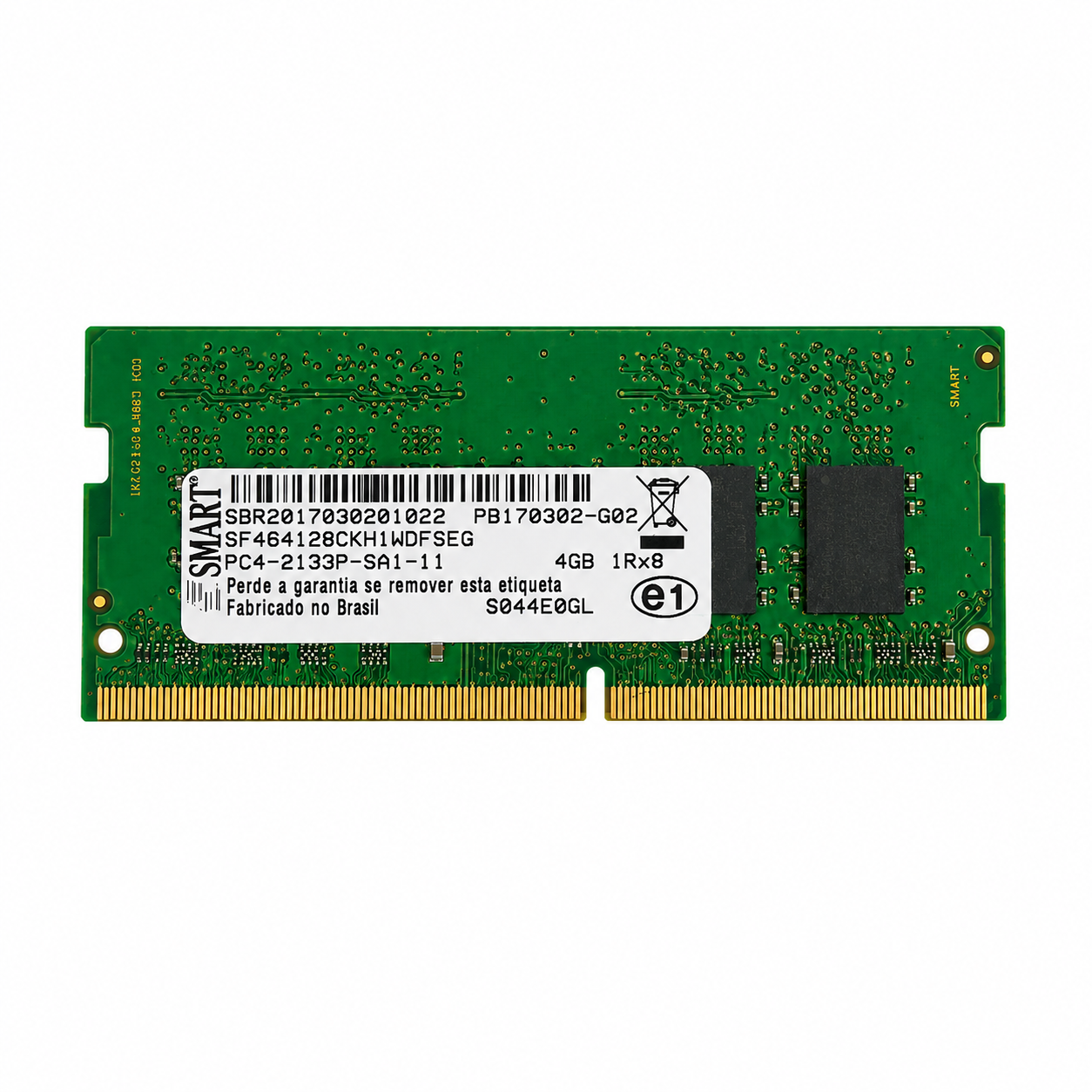 Memória NOTEBOOK DDR4 4GB 2133MHz Smart (OEM) - SF464128CKHIWDFSEG