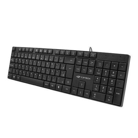 Teclado USB Multimidia Preto ABNT C3Tech KB-M11BK