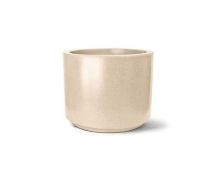 Vaso Classic Cilindrico Baixo 32 - Areia c/1 un.