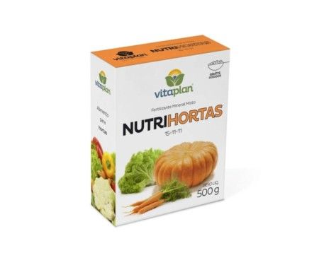 Fert. Nutrihortas 500 G - Unica c/12 un.