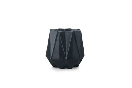 Vaso Origami 51 - Preto c/1 un.