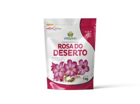 Fert. Rosa Do Deserto 1 Kg Pouch - Unica c/6 un.