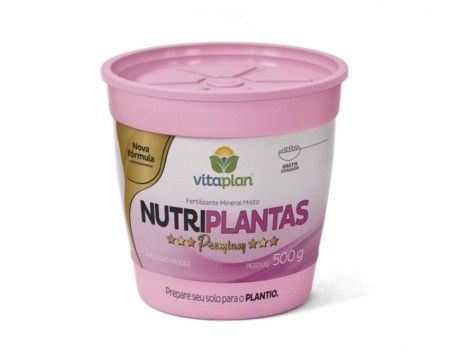 Fert. Nutriplantas 500 Grs Pote - Unica c/6 un.