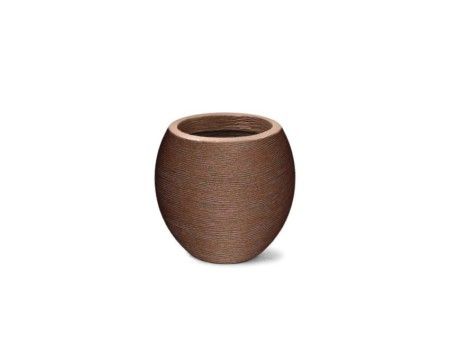 Vaso Grafiato Oval 26 - Ferrugem c/1 un.