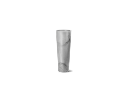 Vaso Classic Cone 58 - Cimento Marmorizado c/1 un.