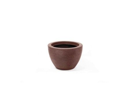 Vaso Riscatto Oval Baixo 22 - Ferrugem c/1 un.