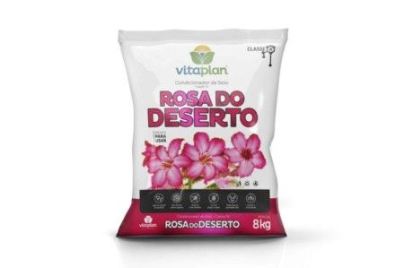 Terra P/ Rosa Do Deserto 8,0 Kg - Unica c/1 un.