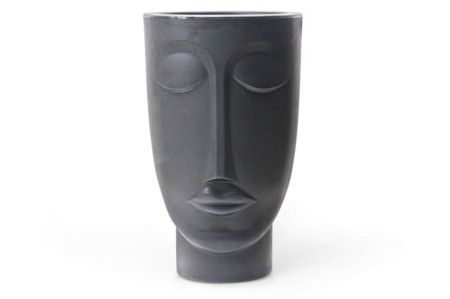 Vaso Face Homem 48 - Preto c/1 un.