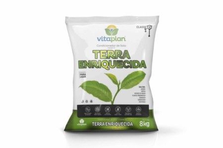 Terra Enriquecida 8,0 Kg - Unica c/1 un.