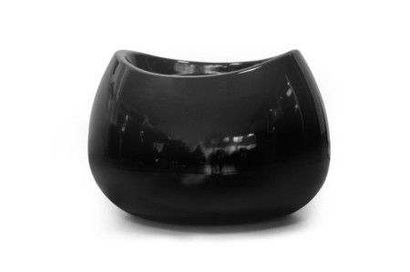 Vaso Prime Classic Arca 46 - Preto Obsidien c/1 un.