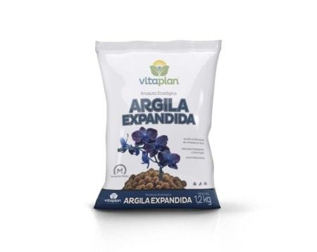 Argila Expandida Media 1,2 Kg - Unica c/10 un.