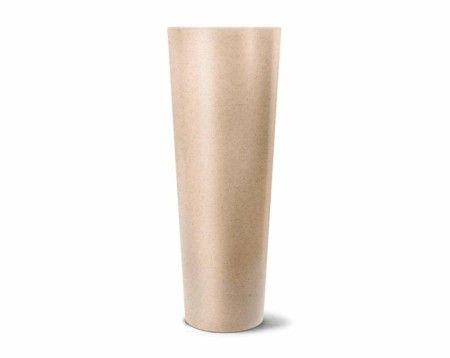 Vaso Classic Cone 100 - Areia c/1 un.