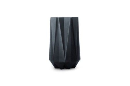 Vaso Origami 70 - Preto c/1 un.