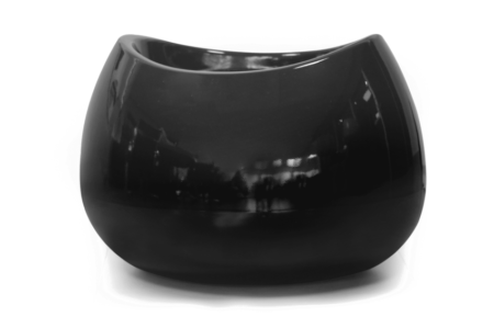 Vaso Prime Classic Arca 56 - Preto Obsidien c/1 un.