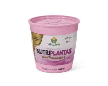 Fert. Nutriplantas 250 Grs Pote - Unica c/6 un.