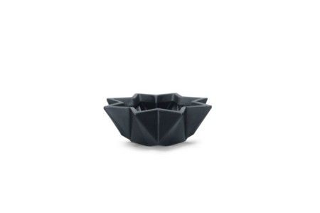 Vaso Origami 23 - Preto c/1 un.