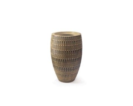 Vaso Bambu Oval 45 - Envelhecido c/1 un.