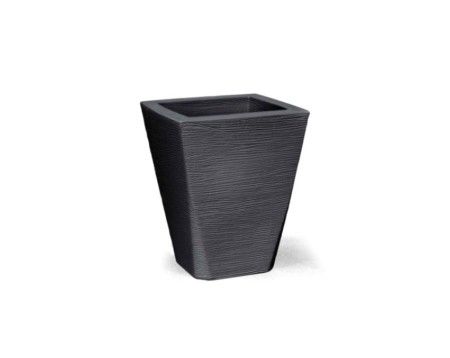 Vaso Grafiato Trapezio 43 - Preto c/1 un.