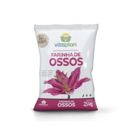 Fert. Farinha De Osso 2,5 Kg Saco - Unica c/10 un.