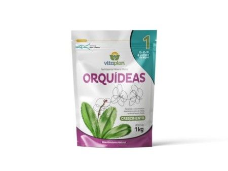 Fert. Orquideas Crescimento 1 Kg Pouch - Unica c/6 un.