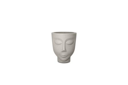 Vaso Face Menino 14 - Cimento c/1 un.