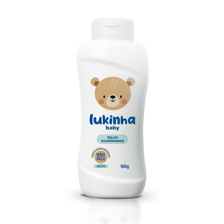 Talco Glicerinado Lukinha (160g)