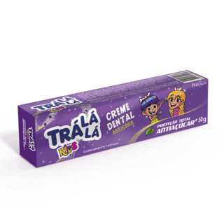 Creme Dental Trá Lá Lá Kids - Proteção Total Antiaçúcar (50g)