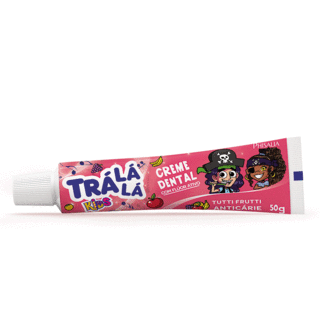 Creme Dental Liga da Justiça Trá Lá Lá Kids - Tutti Frutti (50g)