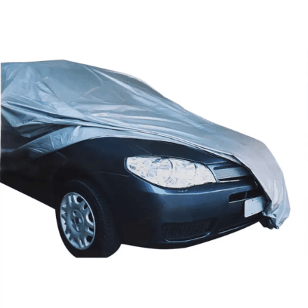 Capa de Proteção para Carros Western M-19 Automóveis Vários Modelos Tamanho G com Elástico Cor Prata