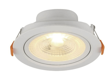 Spot de LED Blumenau Branco Frio Redondo para Embutir Diâmetro 7cm Nicho 5,5cm 8W Bivolt Cor Branco