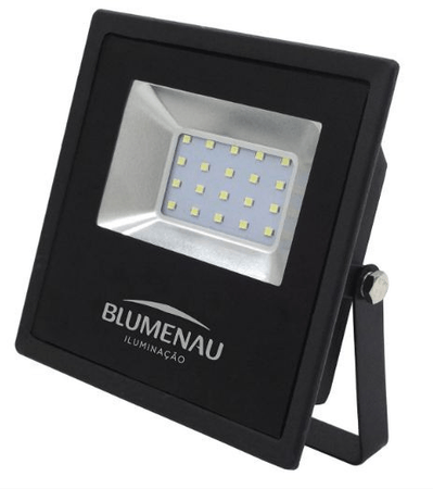 Refletor Led Blumenau 20W IP65 Branco Frio Bivolt