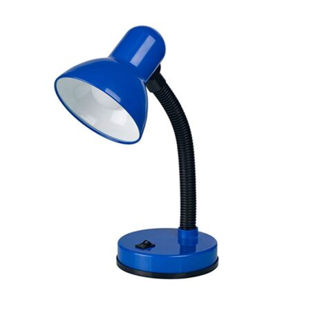 Luminária LED Gaya de Mesa Articulável Portáti Azul Bivolt