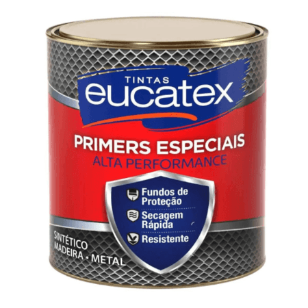 Tinta Esmalte Eucatex Cor Grafite Claro Fosco Resistente Madeira Metal Alta Qualidade 900ml