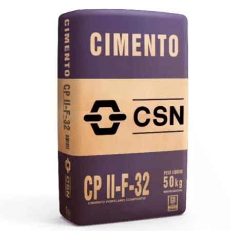 Cimento CSN CP II-F-32 50kg