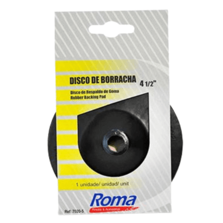 Disco Borracha Roma 4.1/2"
