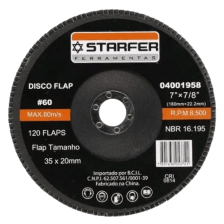 Disco Flap Starfer 7 60