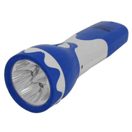 Lanterna 5 LED Western Recarregável Curta Cores Sortidas Bivolt
