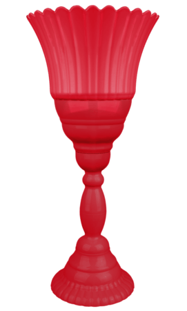 Vaso Real Nº8 com Extensor Vermelho