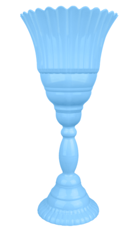Vaso Real Nº8 com Extensor Azul Bebê