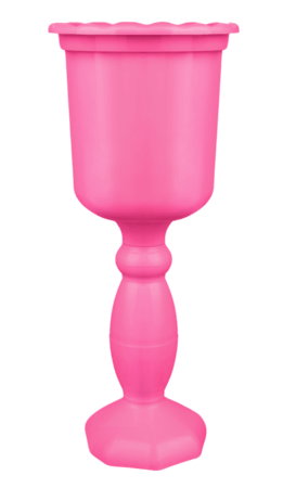 Vaso Grego com Extensor Pink