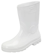 BOTA BRANCA PVC CANO CURTO N 37