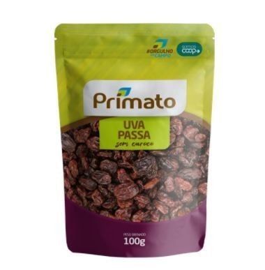 UVA PASSAS PRIMATO 100G ESCURA