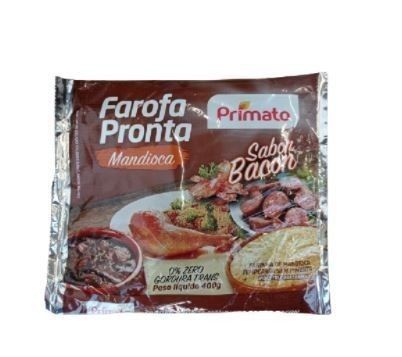 FAROFA PRONTA PRIMATO 400G MANDIOCA BACON