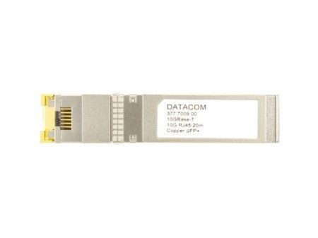 TRANSCEIVER DATACOM SFP+, ETH, 10G, COM CONECTOR TIPO RJ45