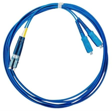 CORDAO OPTICO MANOBRA DUPLEX MONOMODO AZUL LC/SC 3M